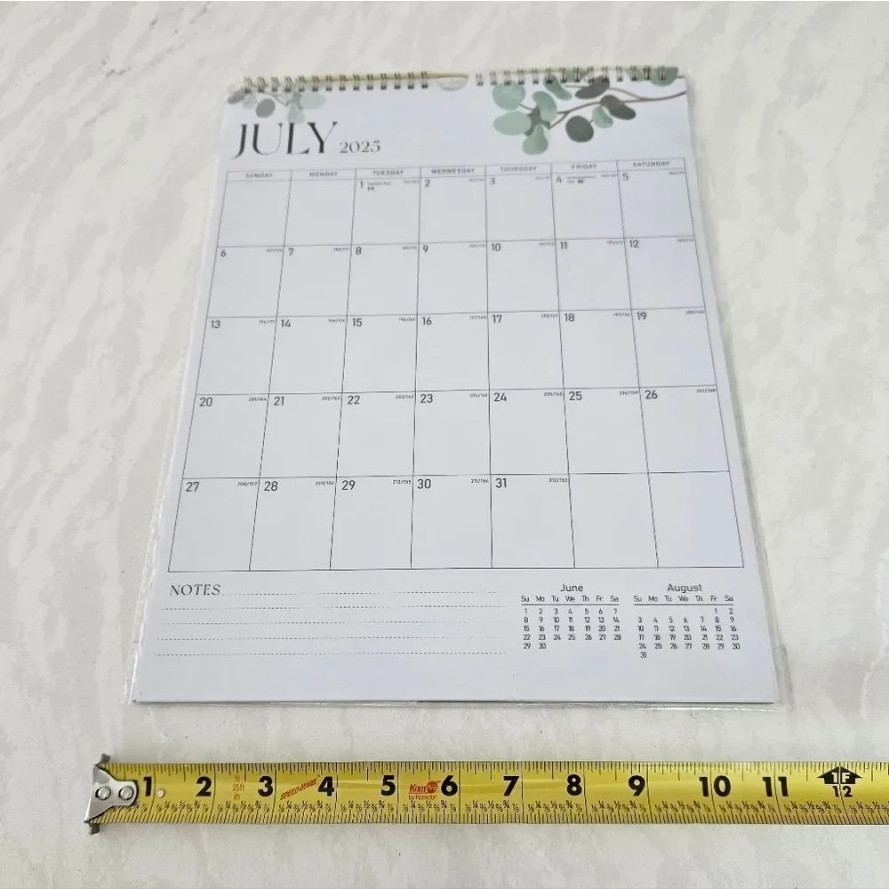 2025 - 2026 Wall Calendar